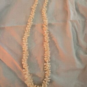 Elegant Cream Beaded Necklace